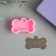 Mold Silicon "Bone" 0.8x4x2.5 cm