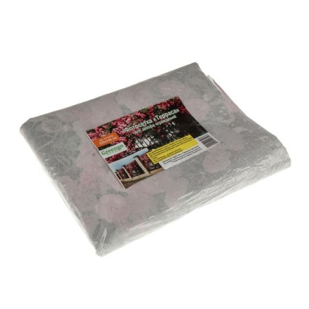 Photo, 250 × 158 cm, with photo printing, eyelets step 1 m, Terrace, Greengo-3