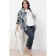 Jeaning women's pants, size 56