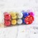 Set of balls plastic d-2.5 cm, 20 pcs "gloss" mix