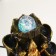 The desktop fountain from the network, Parvati and lotuses backlighting 29x19.5x19.5 cm