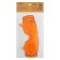 Glasses protective tundra, orange, open type, shockproof material