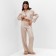Female pajamas (shirt, trousers) KAFTAN "Leopard", Coffee, r.52-54