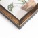 Photo frame plastic in 4 photos 10x15 cm "pattern" gold 35x61x2 cm