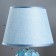 E14 40W Blue-Chromovye table lamp "Assami" 22.5x22.5x35 cm Risalux