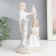Souvenir Ceramics "Family on a walk with a bird" 20 cm