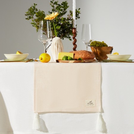 Sl Home "Gloomy" 40x142 +/- 3cm, linen 100%, 180 g/m2
