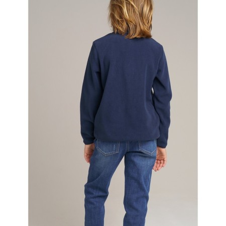 Fleet from a blis on a zipper for a boy, height 176 cm-2