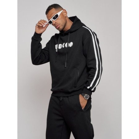 Sports suit men's, size 54, black color-8