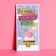 An envelope for money with a wooden element "Happy Birthday!" cake