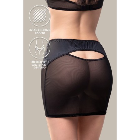 Waname Evenness skirt, Black color, size 46-48