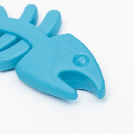 Chewing toy "plankton", TPR, 12.5 cm, blue-3