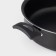 Consul, 3.2 l, d = 26 cm, glass cover, plastic pens, anti-stick coating, black color, black