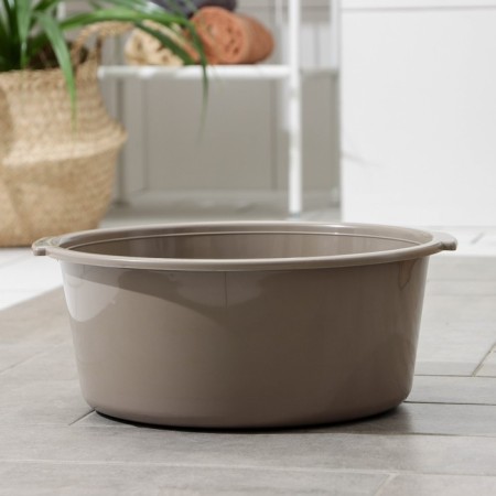 Round Household basin, 8 l, color mix