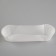 Baking uniform oval, white, 2.8 x 11 x 2.6 cm