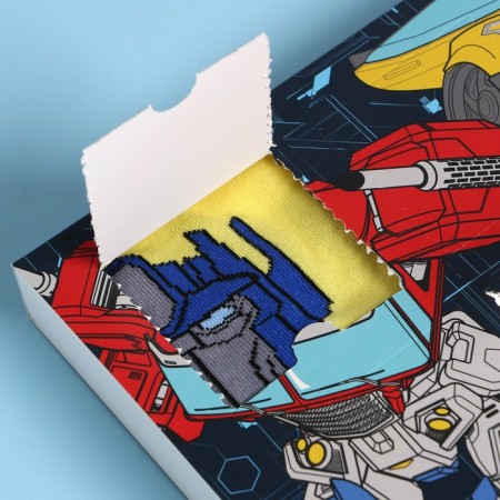 Подарочный набор носков адвент, 6 пар "Трансформеры", Transformers, 16-18 см-1