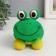 Growing gift grass "Frog"