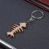Browler plastic for metal "Skeleton Pisces" 2.5x5 cm
