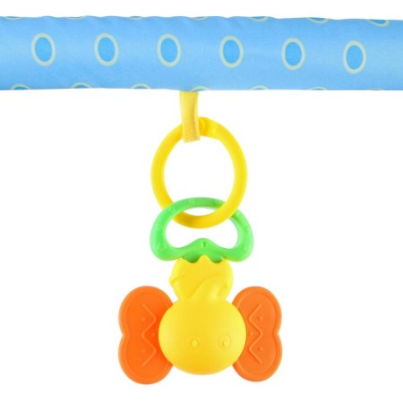 Soft game is soft on the crib, stroller "Elephant", 46 - 68 cm, rattles, 5 toys, crumb me-4
