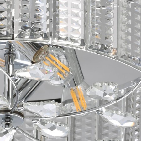 ADELARD chandelier, size 44x85x44 cm, 300W 5XE14 IP 20-2