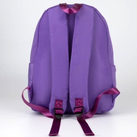 Backpack School Textile Dreams Come True, purple color, 38 x 12 x 30 cm-4