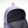 Youth backpack from textiles, 4 pockets, lilac color