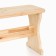 Wooden needles shop 130x30x45 cm