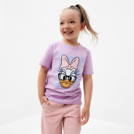 Children's T-shirt "Daisy" Disney, height 110-116, lilac-5
