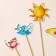 Set for decoration "Pirate Party", set of 6 pcs.