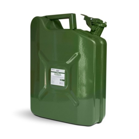 Kanister for fuel AVS VJM-10, metal, vertical, 10 liters