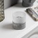 LED candle matte, 10 × 10 × 10 cm, plastic, glass, AAX2 batteries (not complete), glow warm white