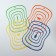 Set of boards of cutting flexible shares "Assorted", 4 pcs, 30 × 23 cm, color mix