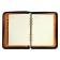 Organizer on the rings A5, 96 sheets in a ruler, on a zipper from 3 sides, leatherette, with a calculator, mix
