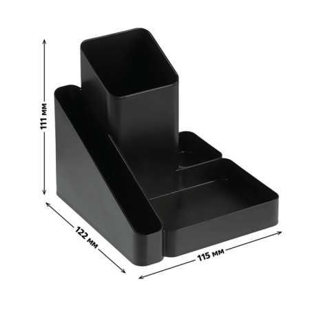 Organizer stand for the office image Black-1