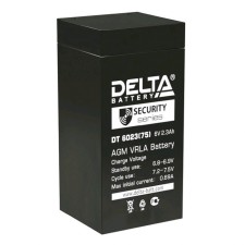 Delta DT 6023 (75), 6 V, 2.3 A/h battery