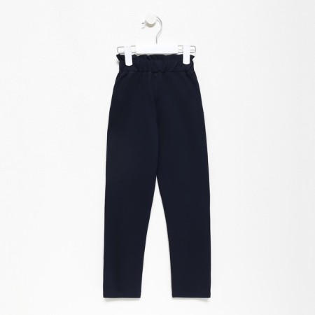 School pants for girls, dark blue color, height 152 cm-2