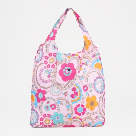 Permanent bag on the button, pink color-1