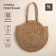 Female Bag Sl Home, manual weaving, cotton, pens length 30 cm, 45 × 43 cm
