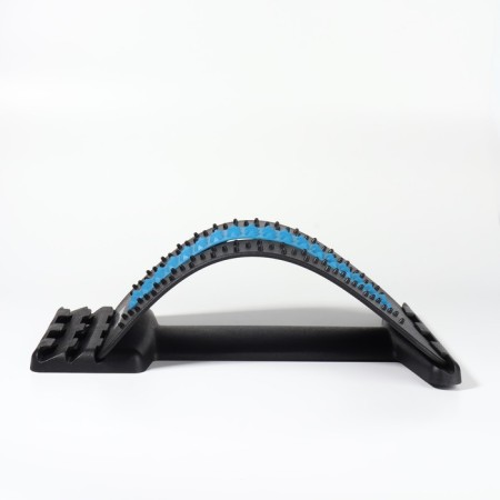 Massage for the back, three -level, 38 × 25 × 4 cm, blue color-13