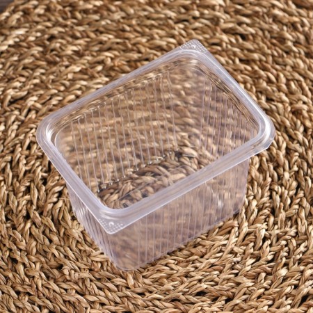 Container Plastic disposable “Yuzhuralpak”, KR-12, 350 ml, 115 × 90 × 72 mm, the color is transparent-1