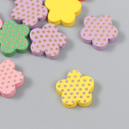 Busina for creativity tree "Bright flower in golden peas" mix 1.9x2x0.5 cm-1