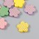 Busina for creativity tree "Bright flower in golden peas" mix 1.9x2x0.5 cm