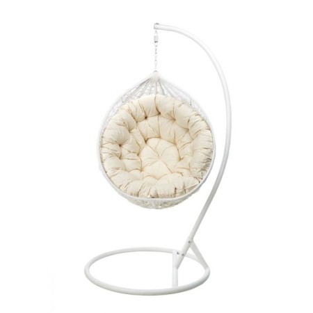 Billy swing pillow, diameter 115 cm, cream color-7