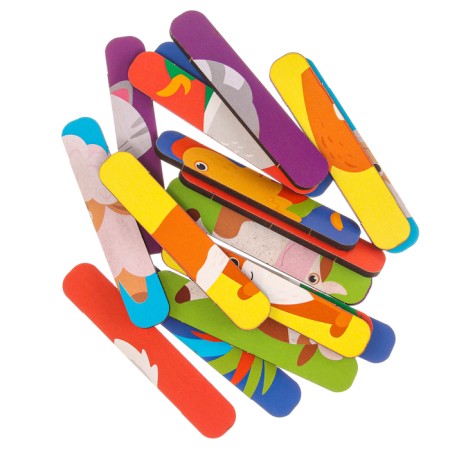 Puzzle. Collect 6 pictures "Farm", bilateral sticks-2