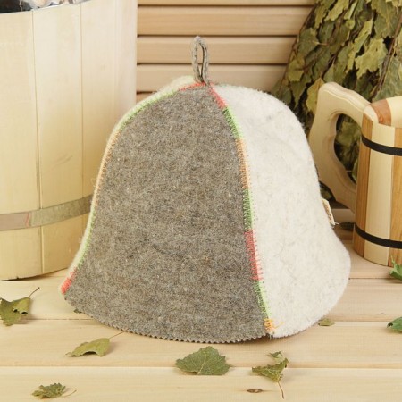 Combined Mlange Bath Hat-2