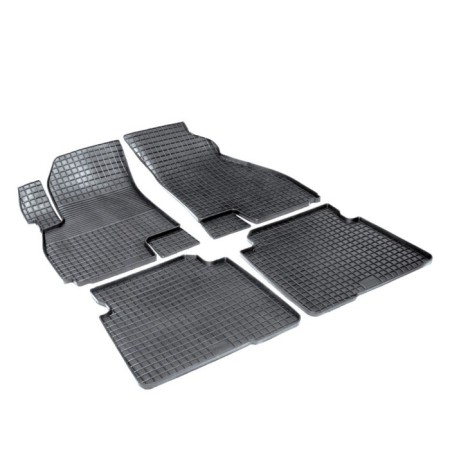 Rubber rugs ’grid’ for Hyundai Santa Fe, 2000-2006