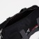 Sports bag with lightning, long belt, black color
