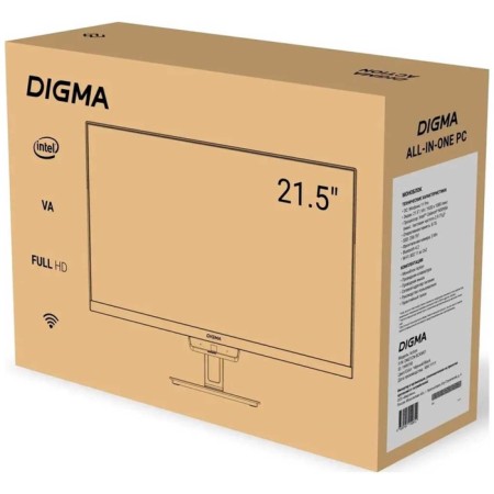 Monoblock Digma Action 21.5 "Full HD (DM21CN-8CXW01) Black-4