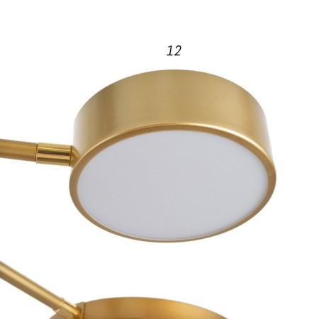 Causteen with PDU 2301/8GD LED 160W 3000-6000k gold 93x93x8 cm Bayerlux-7