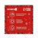 Developing tactile ball "Funny Friends", New Year's gift packaging, 1 pc., Mix color, crumb I